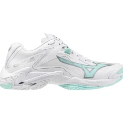 Wave Lightning Z8 indoorschoenen dames white blue tint*Mizuno Clearance