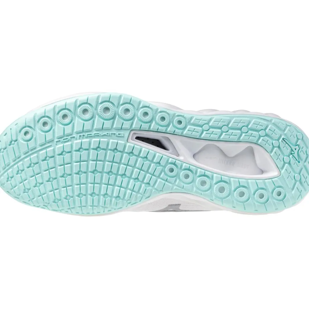 Wave Luminious 3 indoorschoenen dames white blue tint*Mizuno Best