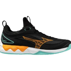 Wave Luminous 3 indoorschoenen heren black tangelo icegreen*Mizuno