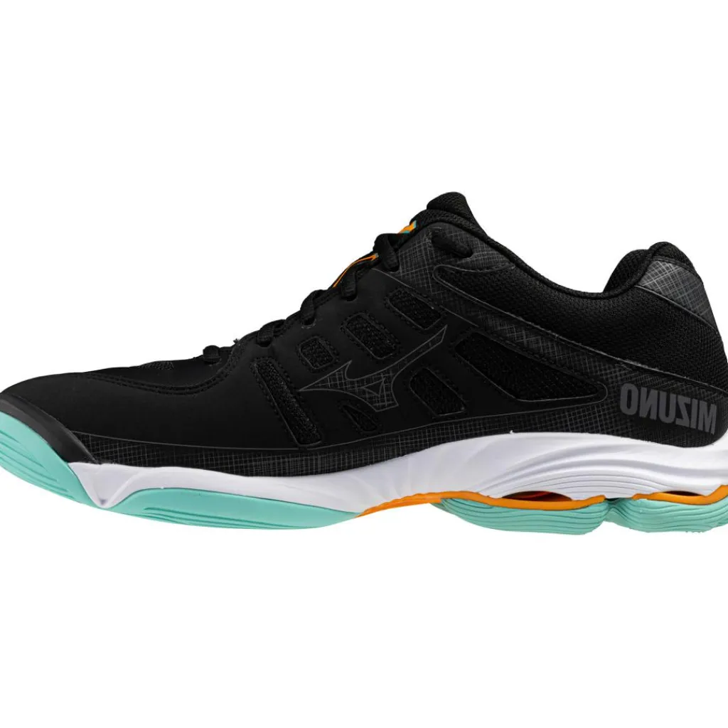 Wave Voltage 2 indoorschoenen heren black tangelo icegreen*Mizuno Sale