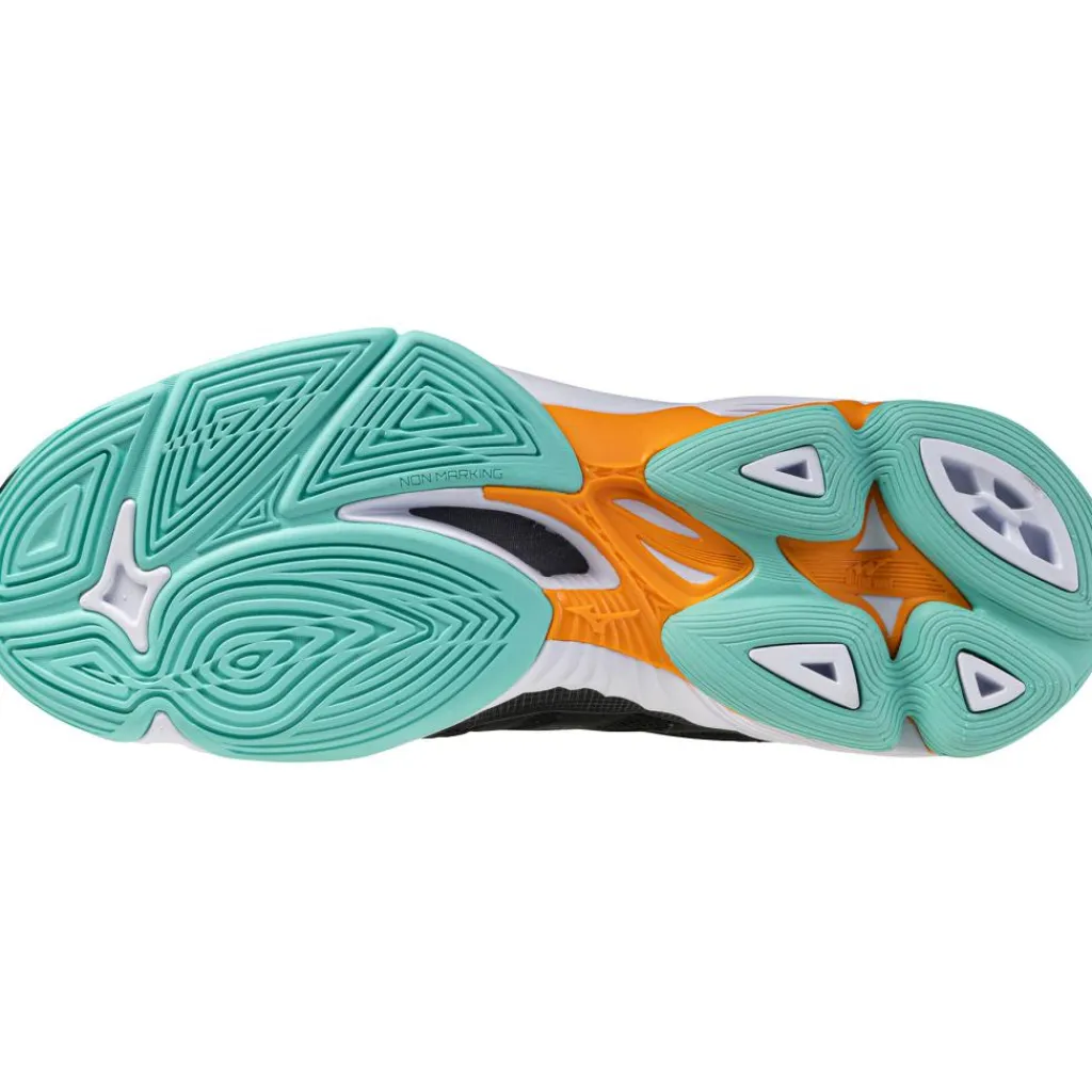 Wave Voltage 2 indoorschoenen heren black tangelo icegreen*Mizuno Sale