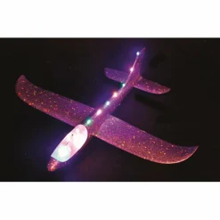 Lichtgevende zweefvliegtuig 47 cm assorti*Moses. Verlag Hot