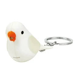  Vogel met licht en geluid sleutelhanger assorti*Moses. Verlag Best