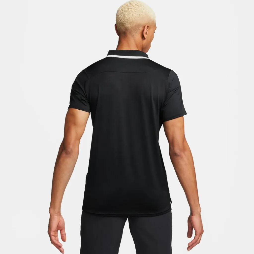 Court Advantage tennispolo heren black white*Nike Sale