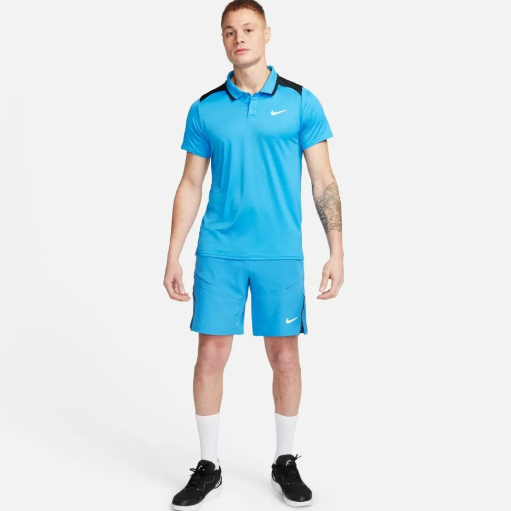 Court Advantage tennispolo heren photo blue*Nike Sale