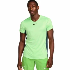 Court Dri-FIT Advantage tennisshirt heren lime  blast deep jungle black*Nike Online