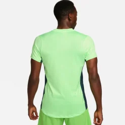 Court Dri-FIT Advantage tennisshirt heren lime  blast deep jungle black*Nike Online