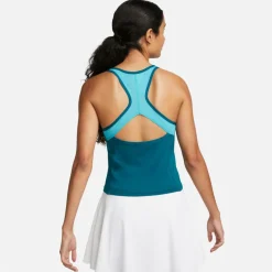Court Dri-FIT Slam tennis tanktop dames geode teal teal nebula white*Nike Clearance