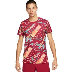 Court Dri-FIT Slam tennisshirt heren red noble white*Nike Online