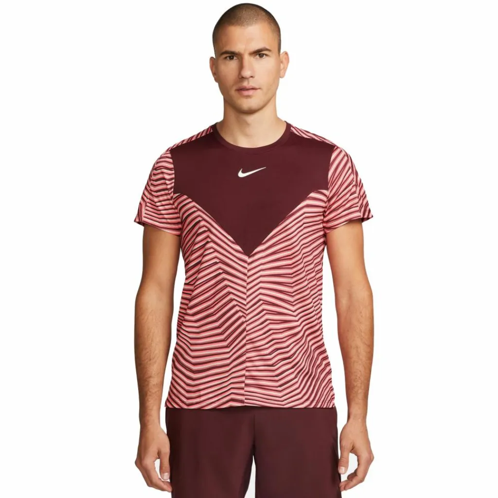 Court Dri-FIT Slam tennistop heren night maroon wit*Nike Sale