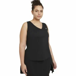 Court Victory tennis tanktop dames black white*Nike New