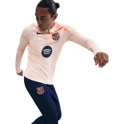 FC Barcelona Strike trainingsshirt heren crimson tint bright mango midnight navy*Nike Discount