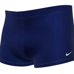 Hydrastrong Solid Square Leg zwemboxer junior midnight navy*Nike Hot