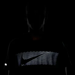 Miler Flash Dri-FIT UV hardloopshirt heren court  blue reflective silver*Nike Hot