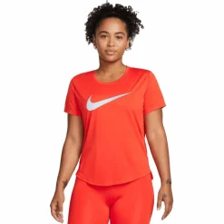 One Dri-FIT Swoosh hardloopshirt dames red*Nike Discount
