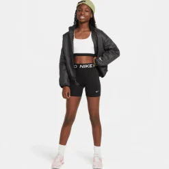 Pro Big Kids' short junior black white*Nike Sale