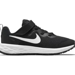 Revolution 6 schoenen junior black dark smoke grey white*Nike Sale