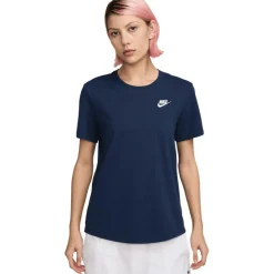 Sportswear Club Essentials shirt dames midnight navy*Nike Online
