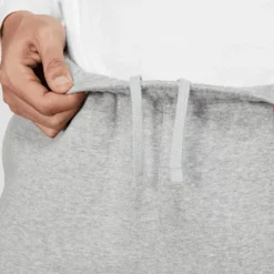 Sportswear Club Fleece joggingbroek heren dark  greyheather matte silver white*Nike Best