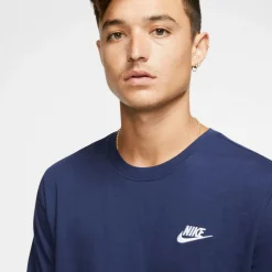 Sportswear Club shirt heren midnight navy white*Nike