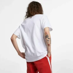 Sportswear Club shirt heren white black*Nike