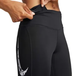 Swoosh Fast hardloopbroek dames black white*Nike