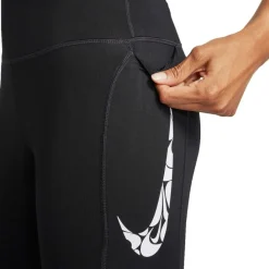Swoosh Fast hardloopbroek dames black white*Nike