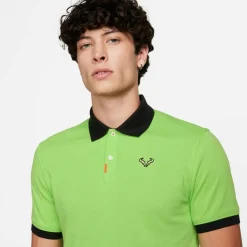 The Rafa tennispolo heren action green light  lemon twist*Nike Best