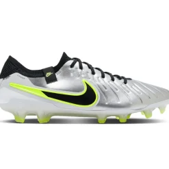 Tiempo Legend 10 Elite FG voetbalschoenen heren metallic silcer volt black*Nike New