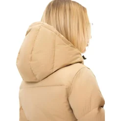 Nateland Contrast winterjas dames hummus*NIKKIE