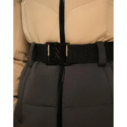 Nateland Contrast winterjas dames hummus*NIKKIE