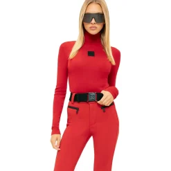 Noroton Turtleneck sweater dames racing red*NIKKIE Discount
