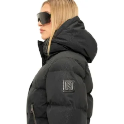 Numa Glitter winterjas dames black*NIKKIE Best