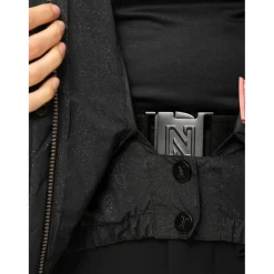 Numa Glitter winterjas dames black*NIKKIE Best