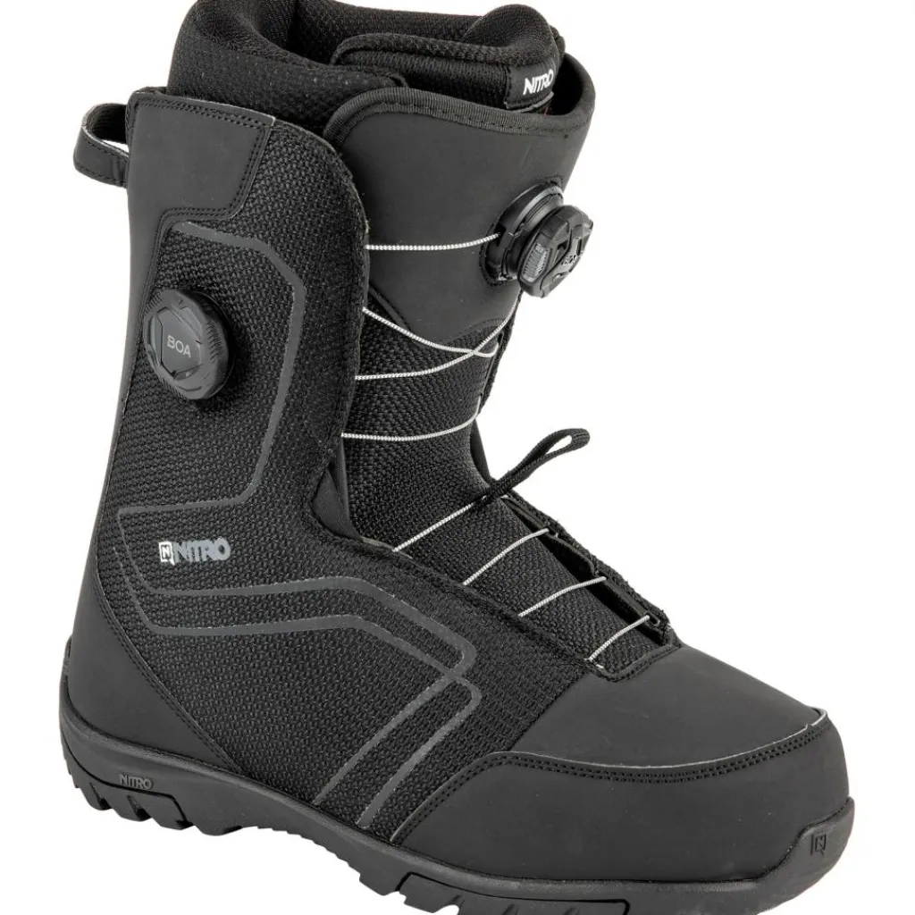 Sentinel BOA snowboardschoenen heren true black*Nitro Outlet