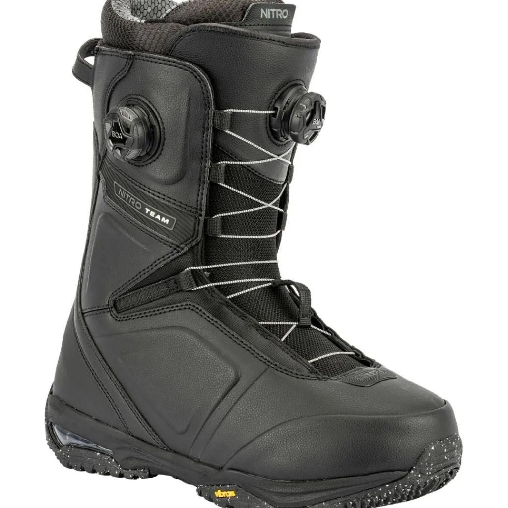 Team BOA Wide snowboardschoenen heren black*Nitro Best