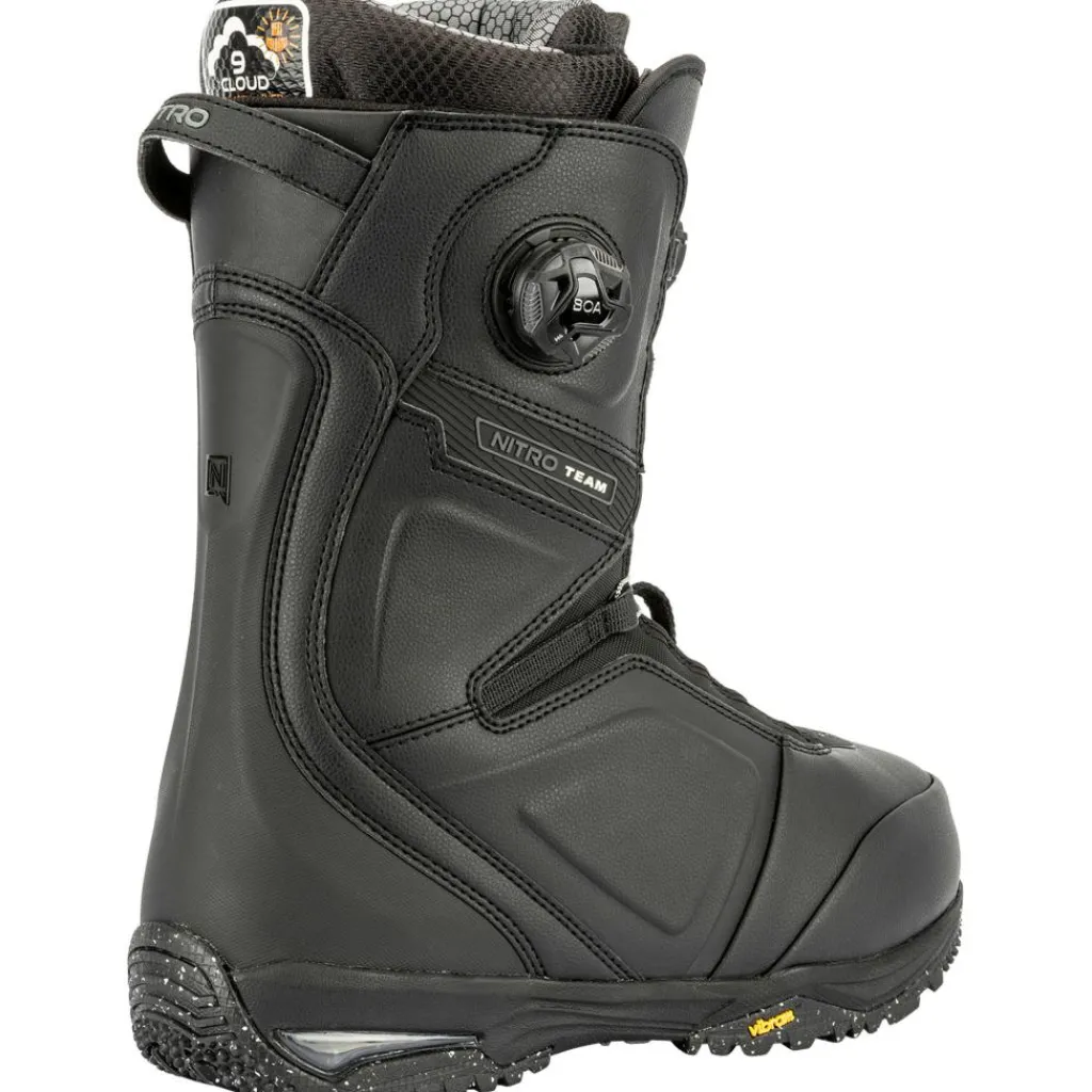 Team BOA Wide snowboardschoenen heren black*Nitro Best