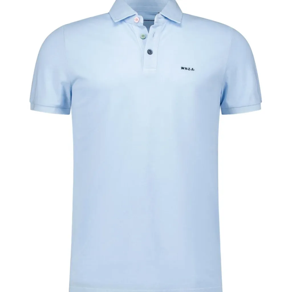 polo heren pastel blue*NZA New Zealand Auckland Online