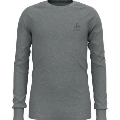 Natural 100 Merino Warm LS thermoshirt junior grey melange*ODLO Hot