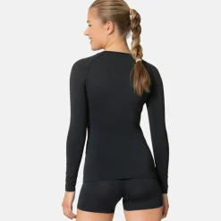 Performance Light Eco thermoshirt dames black*ODLO Best