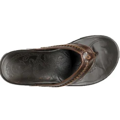 Mea Ola slippers heren dark java*Olukai Clearance