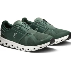 Cloud 6 hardloopschoenen heren olive evergreen*On Outlet