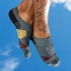 Low hardloopsokken heren shadow mulberry*On Online