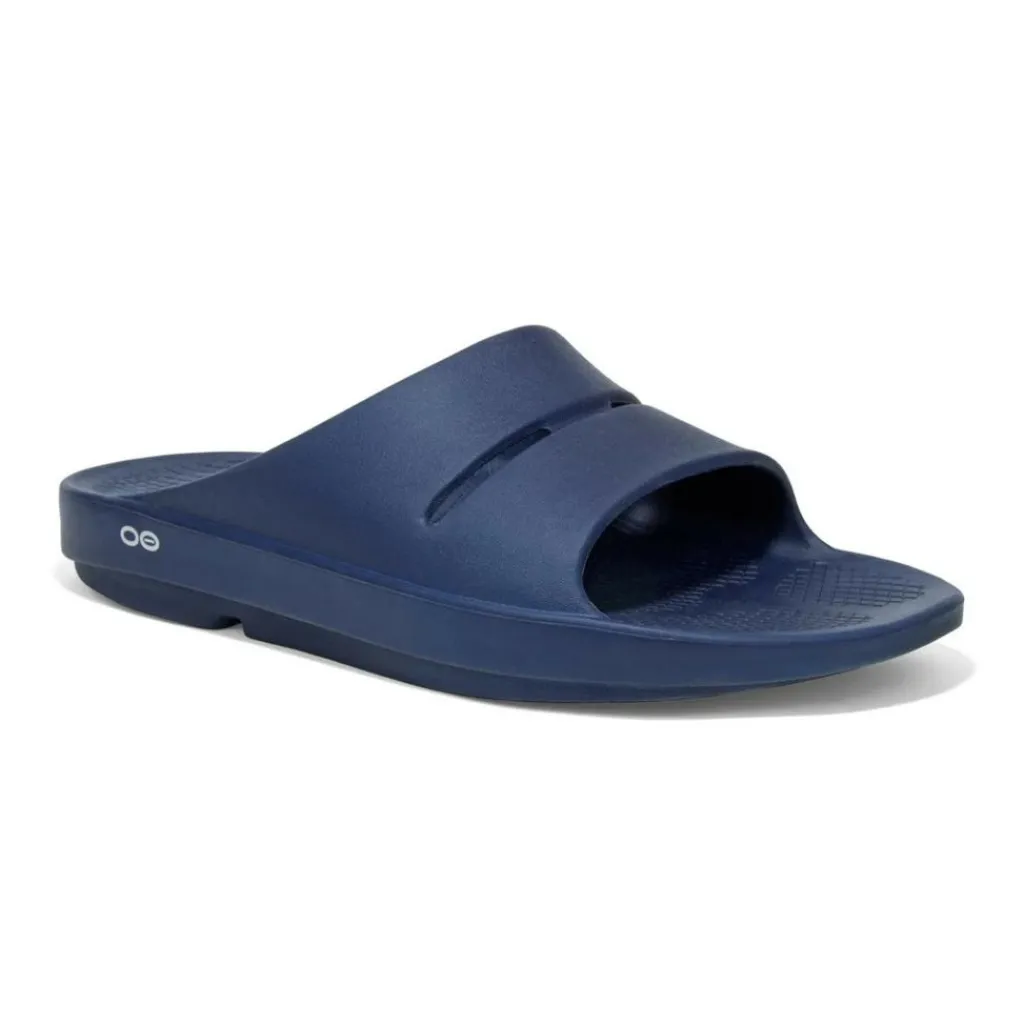 OOahh slippers heren navy*OOfos Clearance