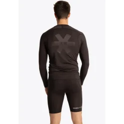 Baselayer thermoshirt heren black*Osaka Hot