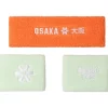 GDG00104 zweetband set true orange opal green*Osaka