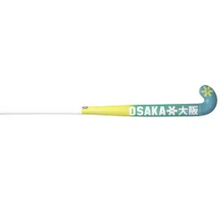 Mid Bow GF hockeystick junior blue lime gradient*Osaka Best