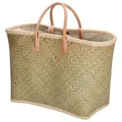  Penjy rieten strandtas natuur*PE Florence