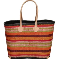  Raffia strandtas red*PE Florence New