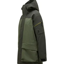  2L Stretch parka winterjas heren olive extreme pine needle*Peak Performance Sale
